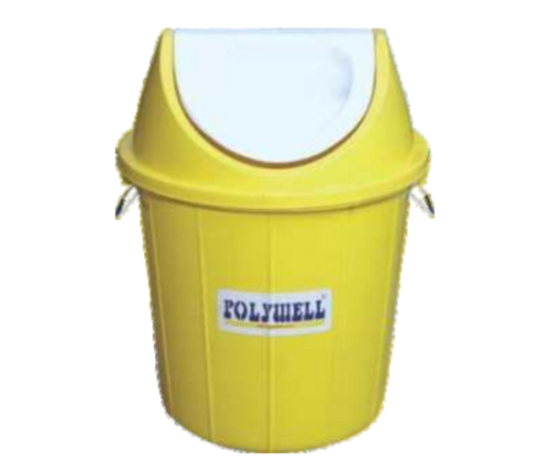 25 L Round Lid Dustbin With Swing