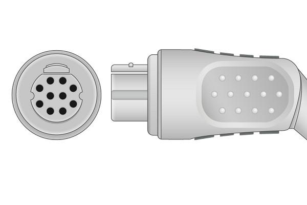 Spo2 Sensor Datex S5 10Pin 3mtr Fixed Neonate Wrap Type Type - Image 4