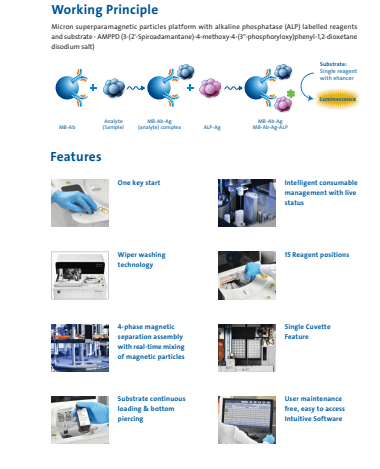 DiaSys Sys Aurora Fully (Automated Chemiluminescence Immunoassay (CLIA) Analyzer) - Image 2