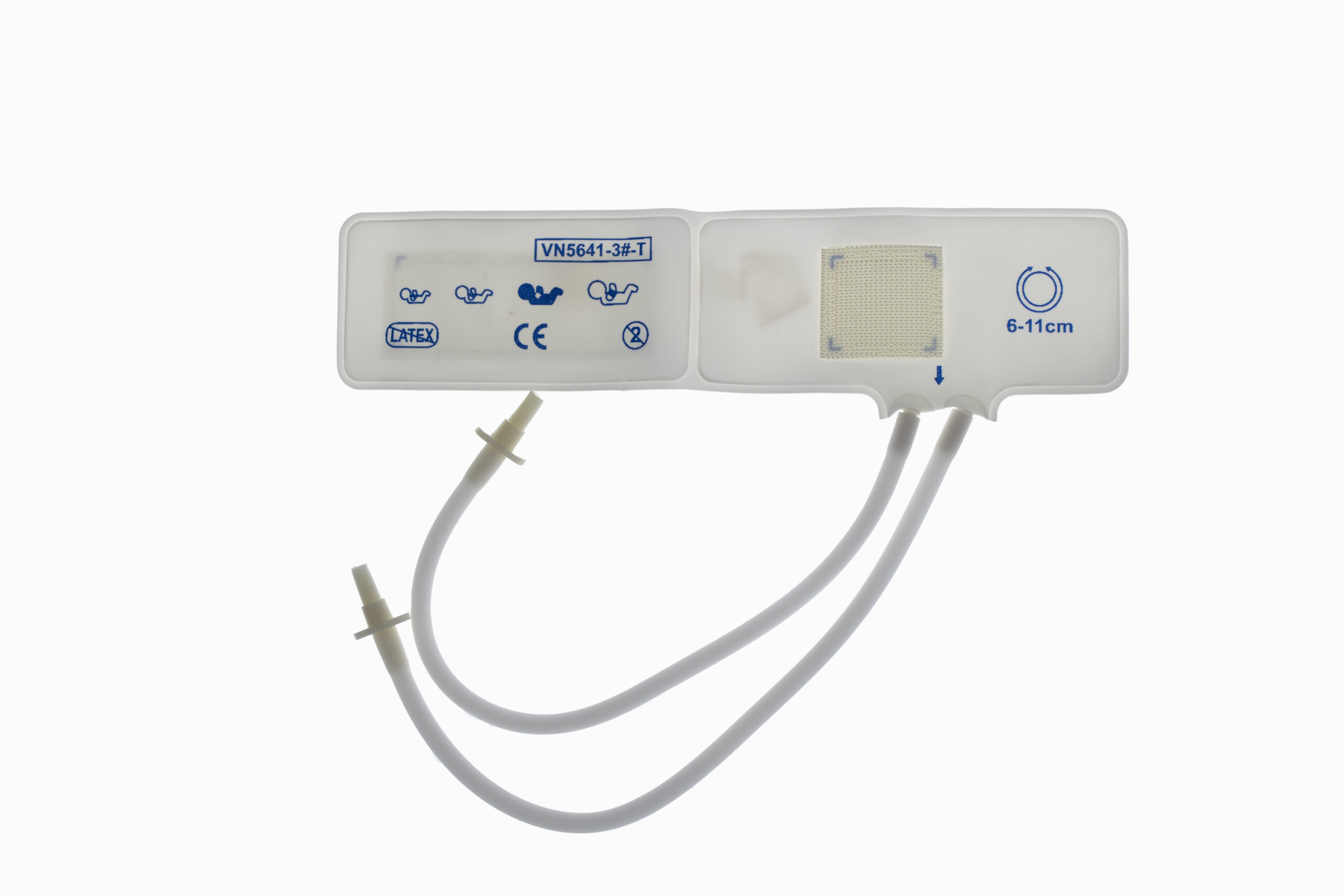 Disposable NIBP Cuffs Double Tube 6cm X 11cm Neonate #3