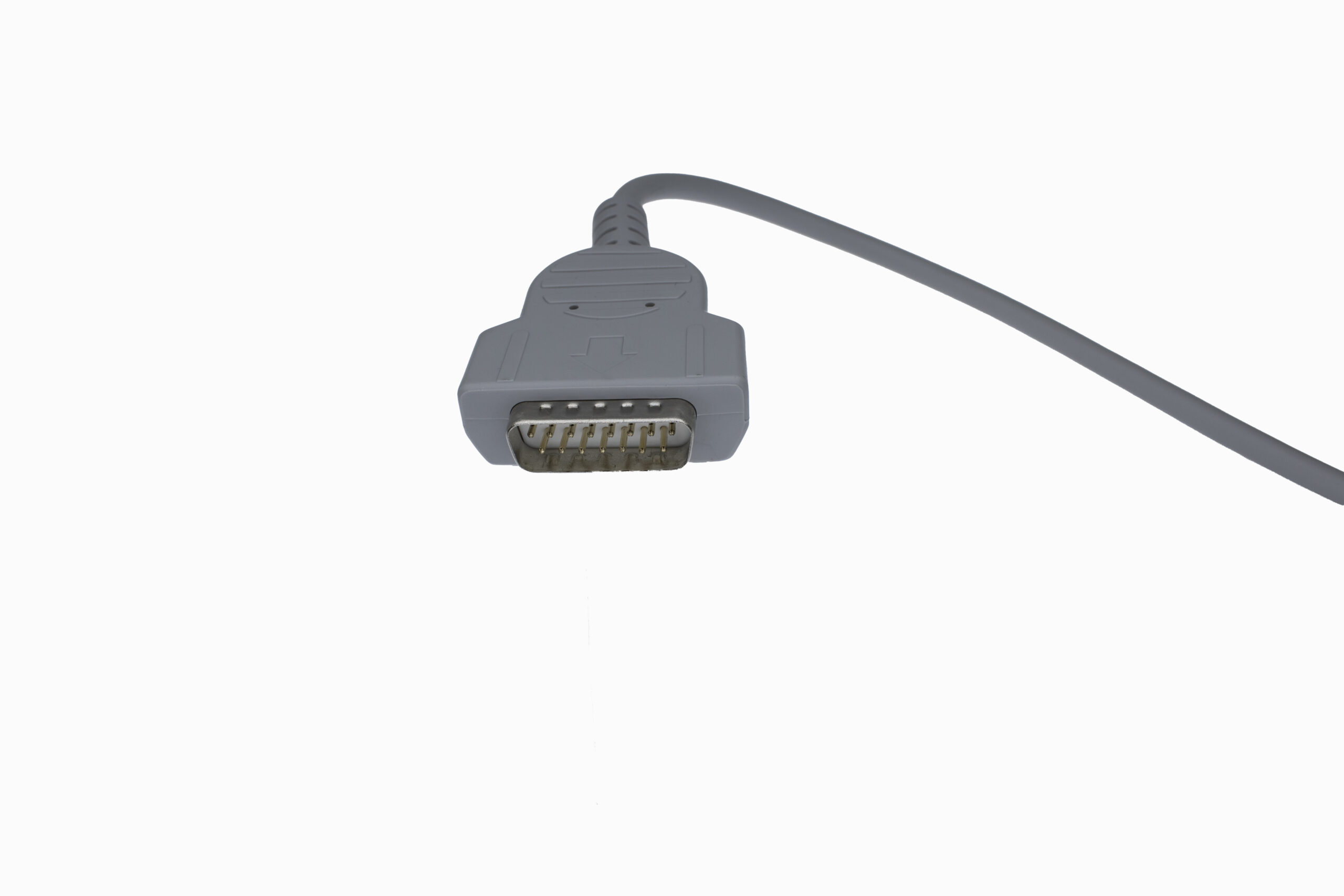 GE MAC 1200 10 LEAD ECG PATIENT CABLE – 4 MM BANANA 10 K.R – WIE COMPATIBLE - Image 2