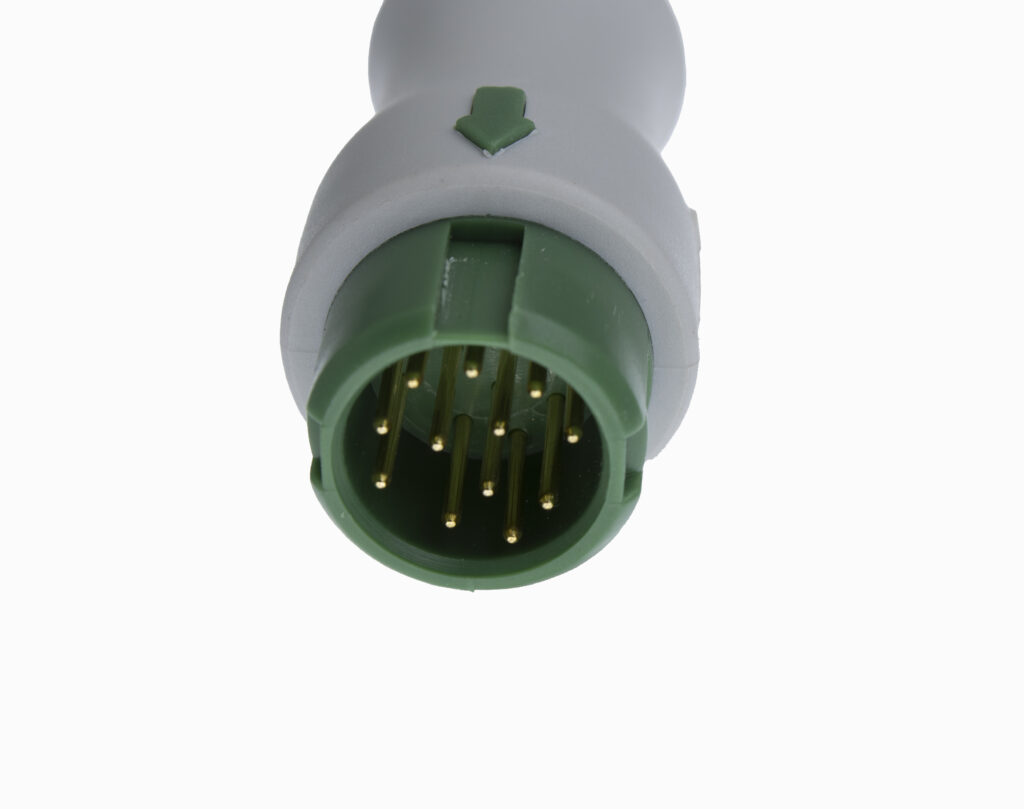 Mindray T5 12 pin 3 Lead Clip Type ECG Monitor Cable - Image 3