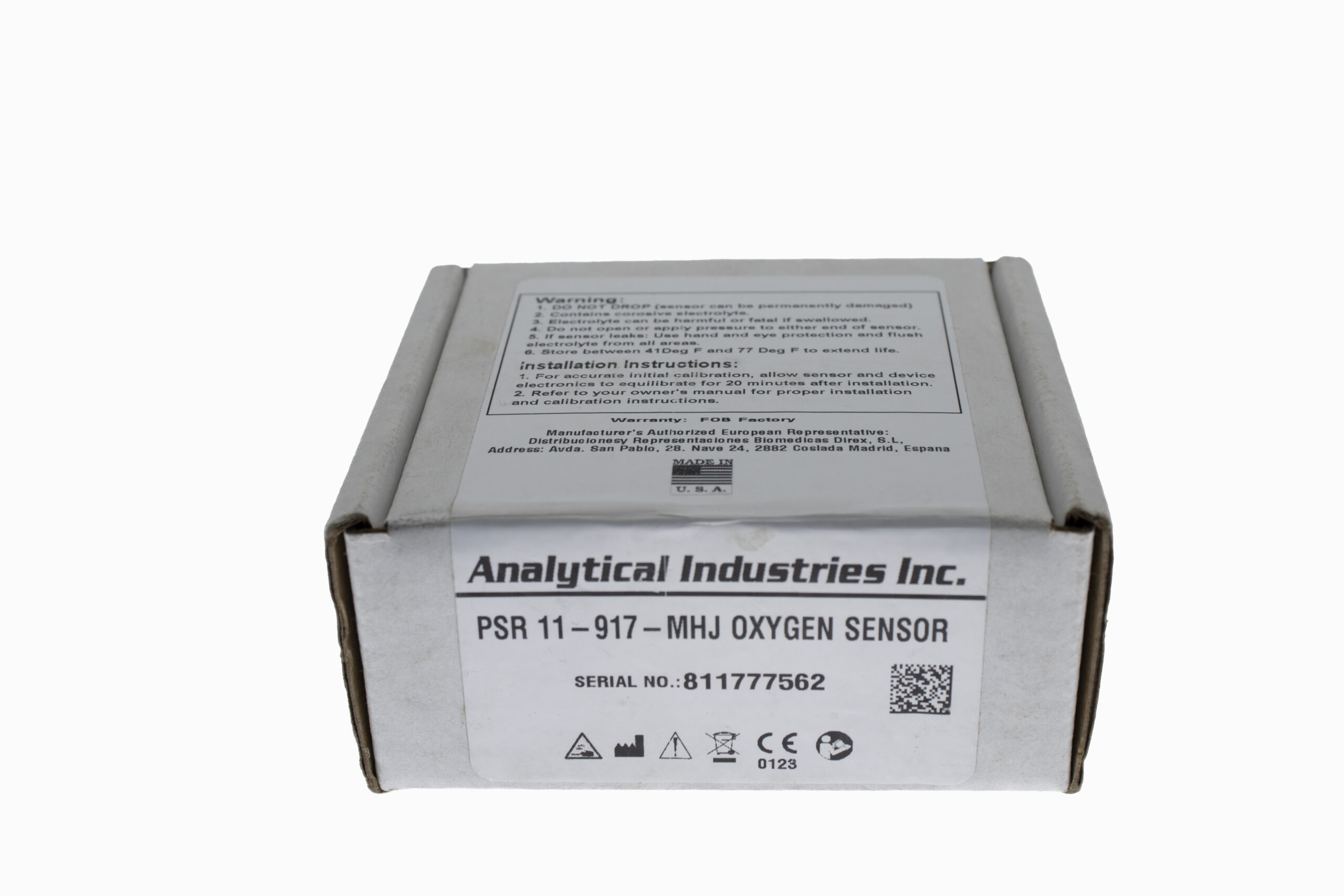 PRS 11 – 917 – MHJ Oxygen Sensor (Analytical Industries Inc.) - Image 2