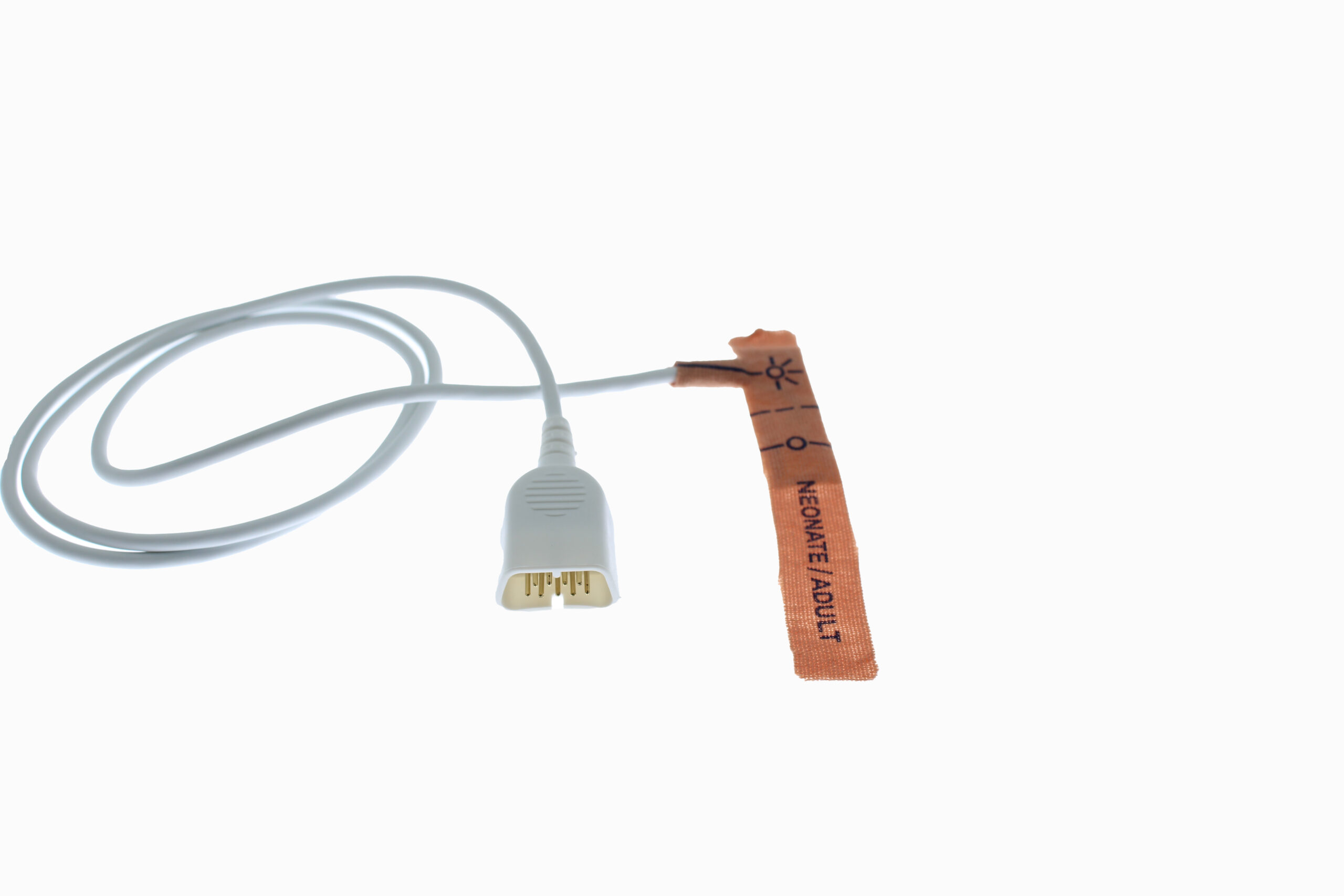 SPO2 SENSOR DISPOSABLE NIHON KODEN ADHESIVE BROWN TAPE TYPE