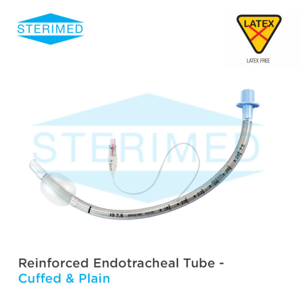 Reinforced Endotracheal Tube – Cuffed & Plain