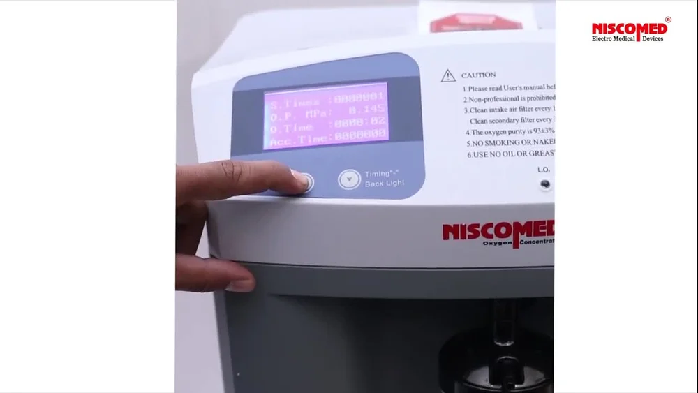 Single Flow Oxygen Concentrator OC 101 - Image 3