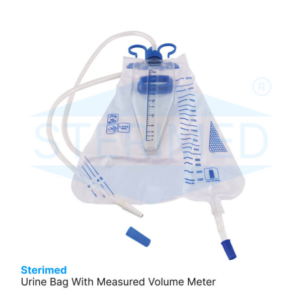 Urine Drainage Bag with Measured Volume Meter